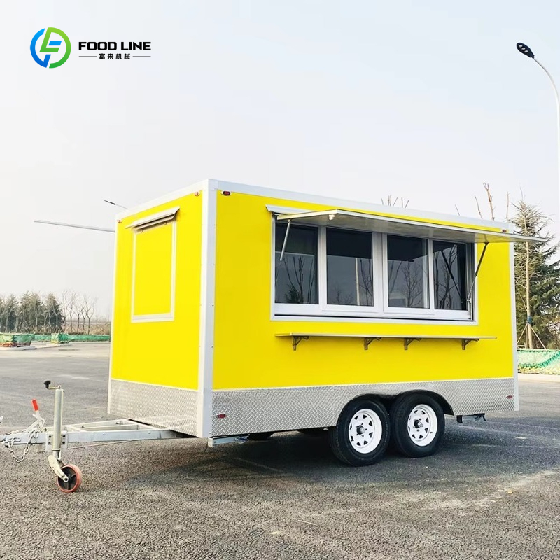 Mobile Coffee Van Equipment - Remorques de restauration à Concession pour