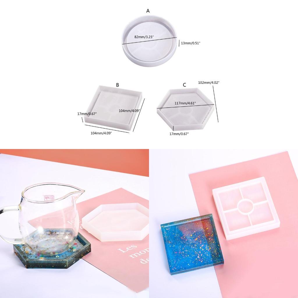 Coffee Equipment And Tools - Moule dessous verre napperon en résine