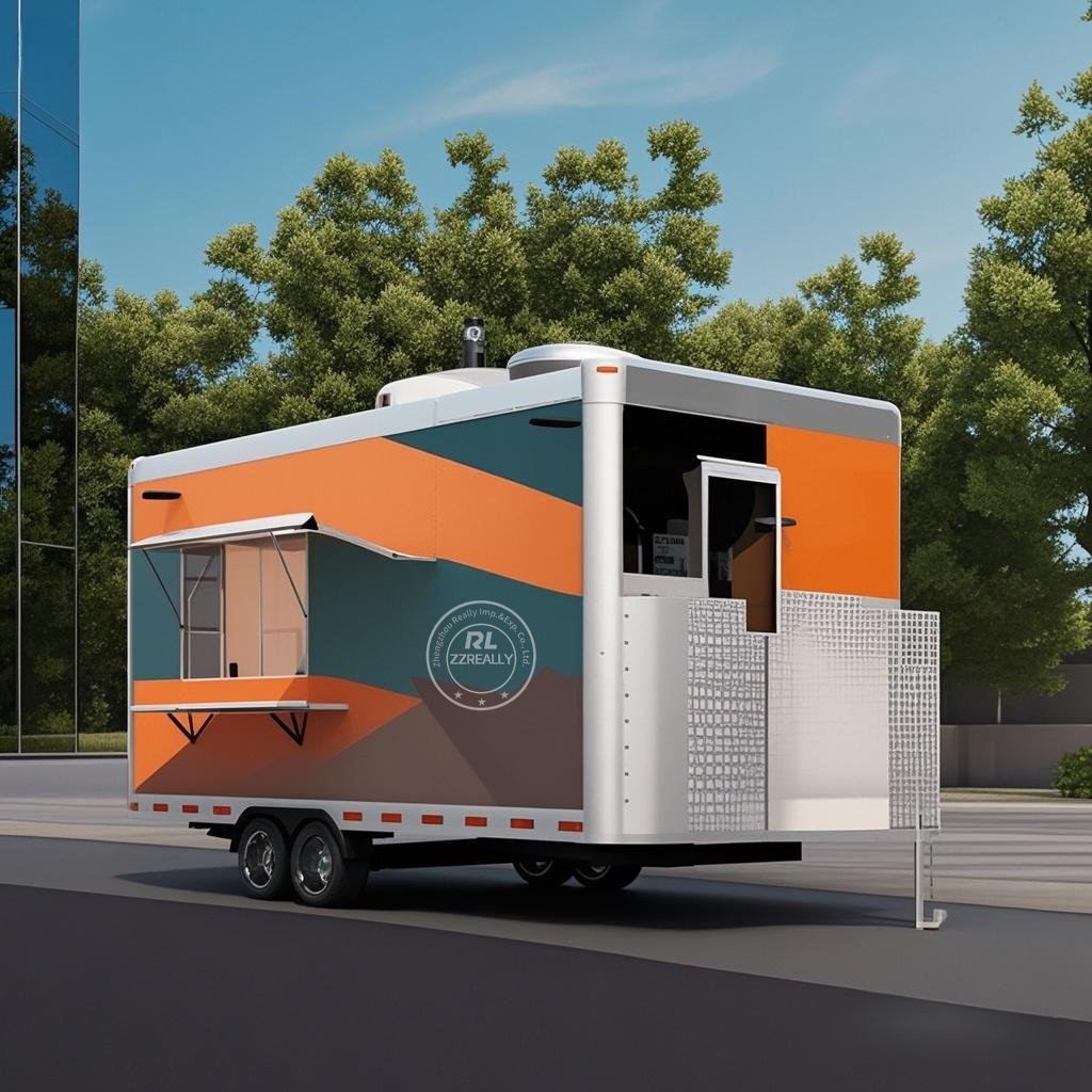 Camion de restauration rapide  - Mobile Coffee Van Equipment avis et prix