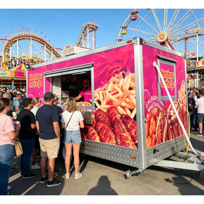 Camion de Restauration Mobile  - Mobile Coffee Van Equipment avis et prix