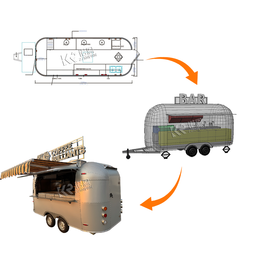 Nouveau design 2026 : Camion d - Equipment Of Coffee Shop avis et prix