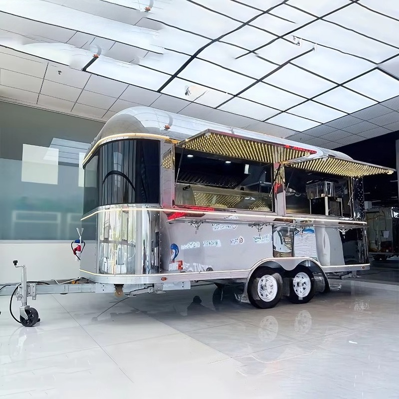 Remorque de food truck personn - Mobile Coffee Van Equipment avis et prix