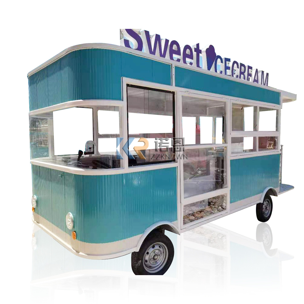 Camion de nourriture mobile av - Mobile Coffee Van Equipment avis et prix