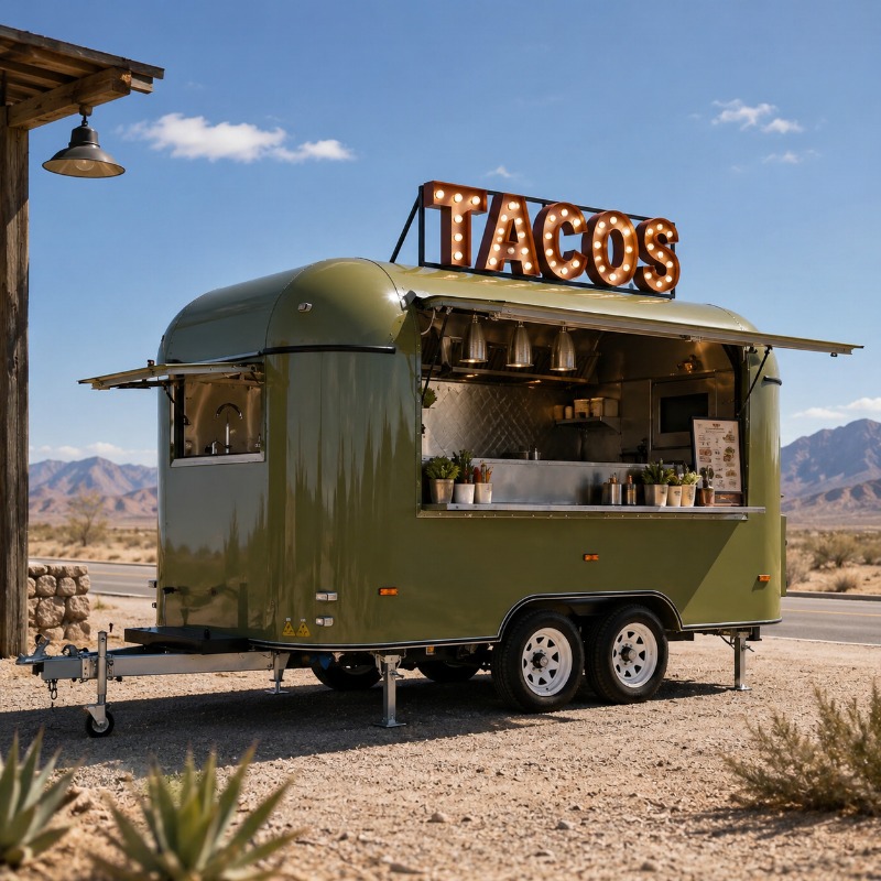 Camion de restauration mobile  - Mobile Coffee Van Equipment avis et prix